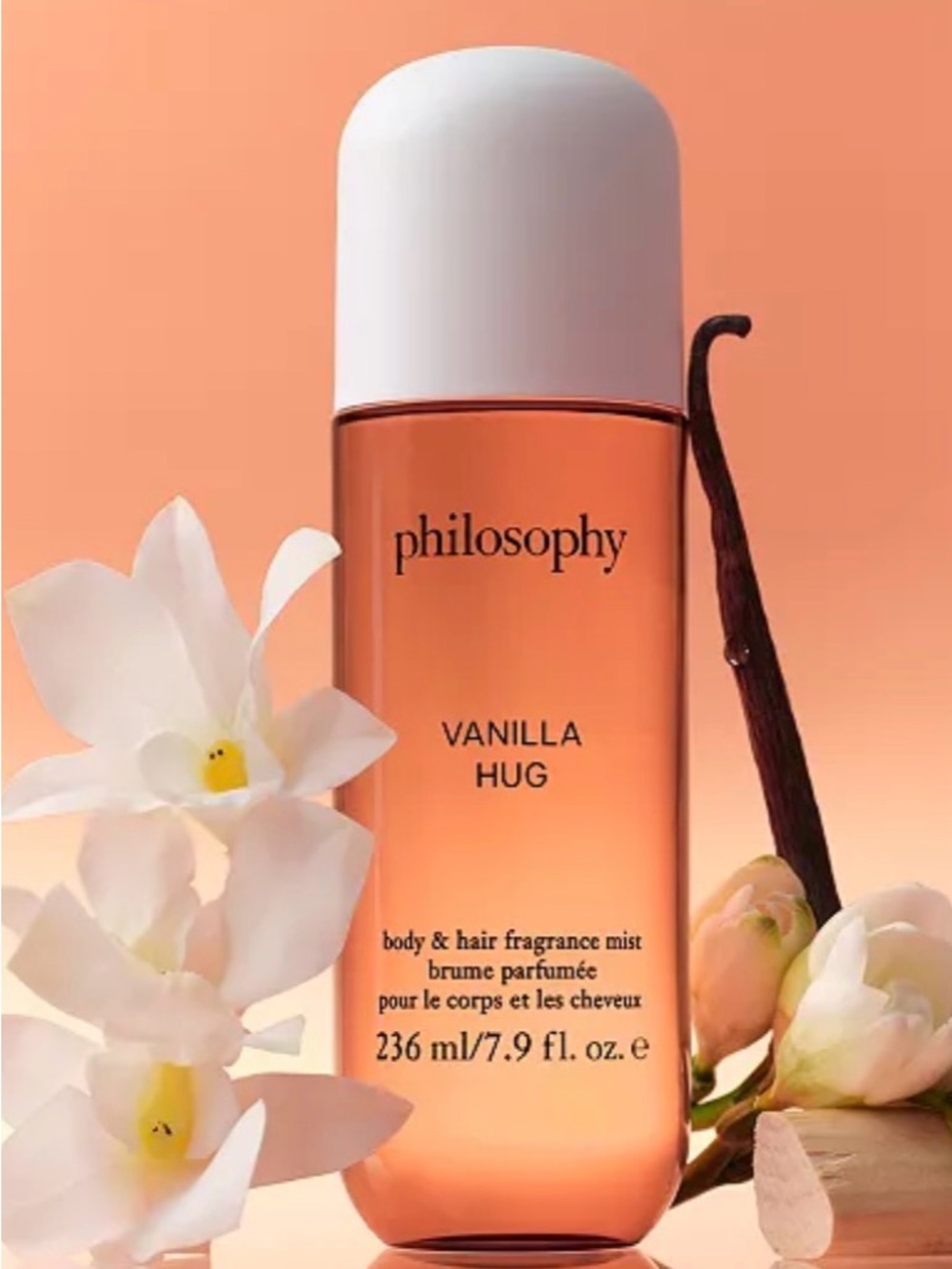New In Bottle Philosphy  Vanilla Hug Body & Hair Fragrance Mist